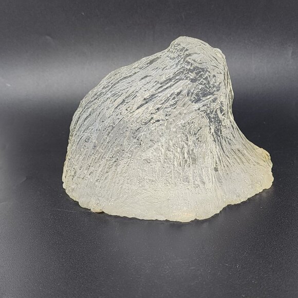 Acrylic Wave Sailboat Sculpture Vintage UV Glow 4.5" Tall - Picture 6 of 9